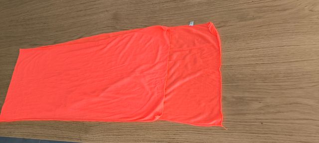 Pañuelo naranja fluor