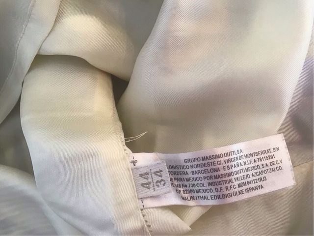 Falda Rayas Massimo Dutti