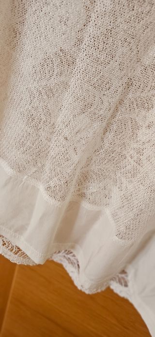 Jersey blanco roto