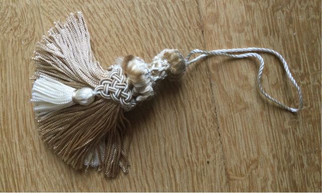 Coppia di nappine in macrame’