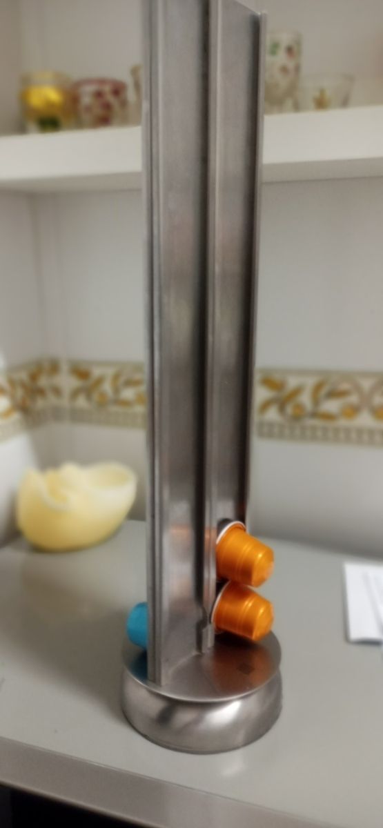 Dispensador cápsulas café giratorio