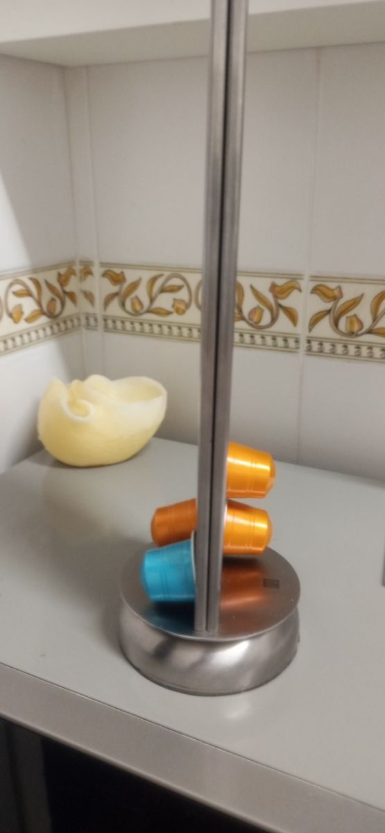 Dispensador cápsulas café giratorio