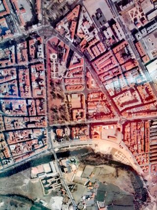 Cuadro grande Palencia años 90