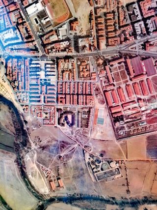 Cuadro grande Palencia años 90