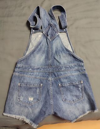 Peto vaquero corto mujer