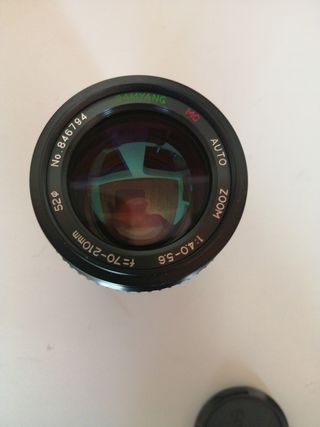 Objetivo SAMYANG 70-21 F4.0-