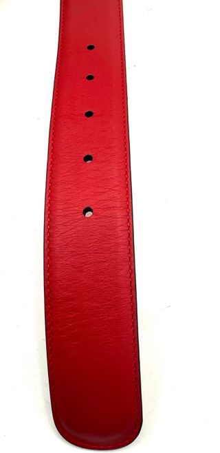 Cinturon rojo Gucci