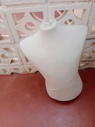 Torso maniquí de tela