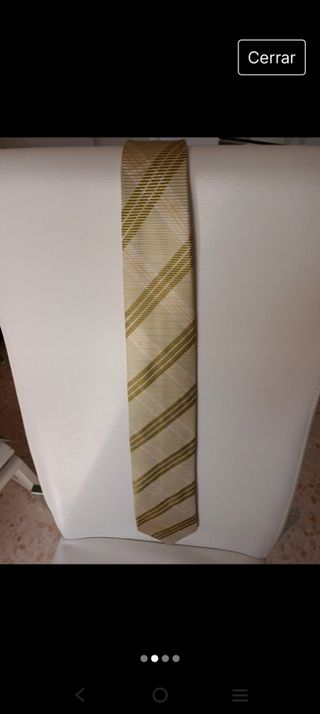 Corbata 100% seda de Zara