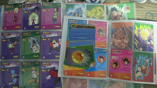 Dragon ball universal cartas panini