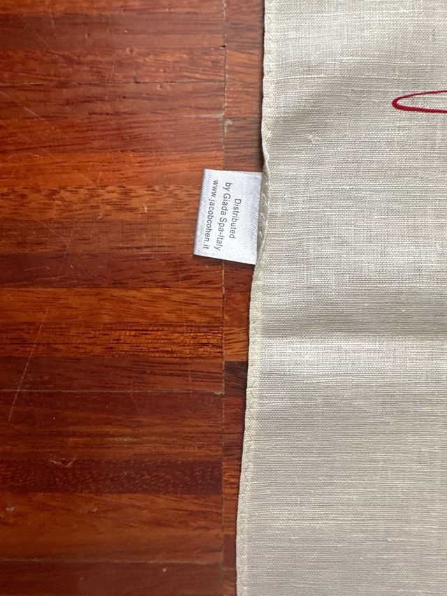 Carré/bandana Jacob Cöhen lino e cotone