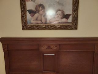 Cabecero de madera maciza