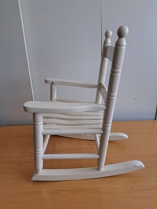 Mecedora silla infantil Madera