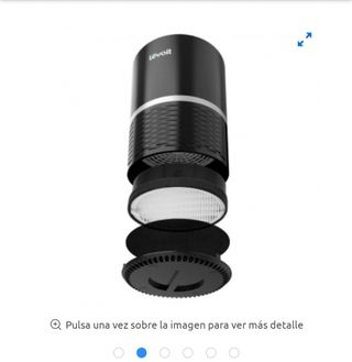 Purificador de aire con luz