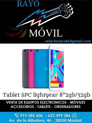 TABLET SPC LIGHTYEAR 2ND GENERACION 8"2GB/32GB