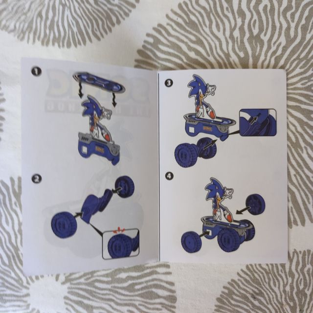 Juguete Happy meal Sonic