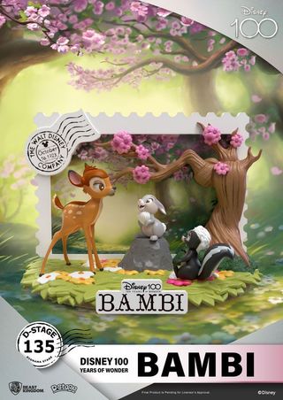 100° anniversario del diorama Bambi di Beast Kingdom
