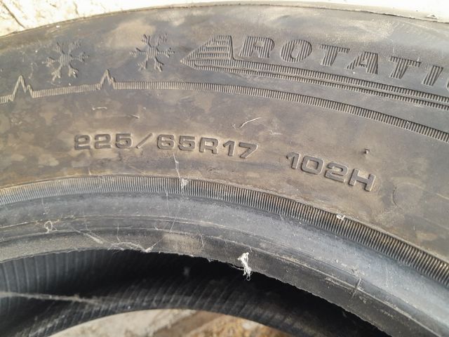 4 gomme Dunlop M+S 226/65 R17 102h