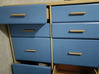 Mueble con cajones azul RECOGER EN LLEIDA