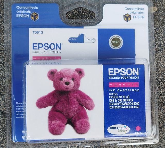 Cartucho Epson T0613 magenta original