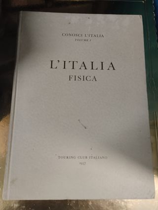 Libro storico Touring club 1957