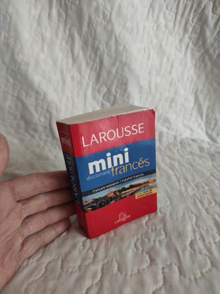 Mini diccionario francés español
