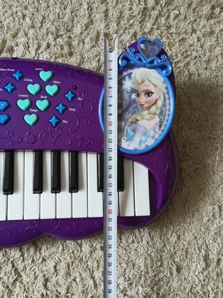 Teclado órgano electrónico Frozen