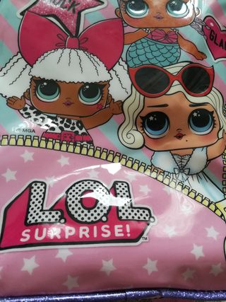 Mochila LOl surprise adaptable nueva