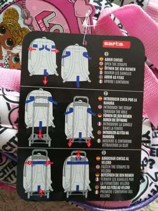 Mochila LOl surprise adaptable nueva