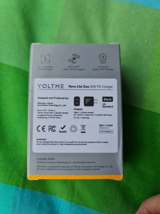 Cargador móvil doble USB TipoC americano