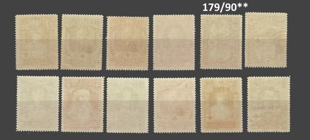 Guinea edifil 179/90**SIN FIJASELLOS