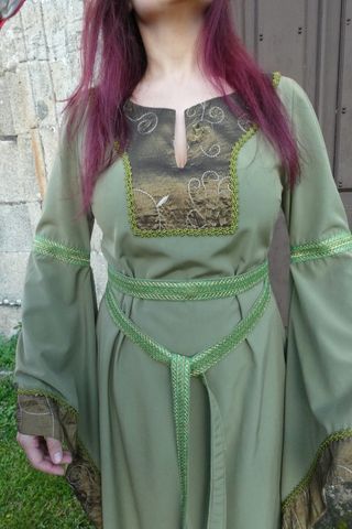 Vestido medieval 
