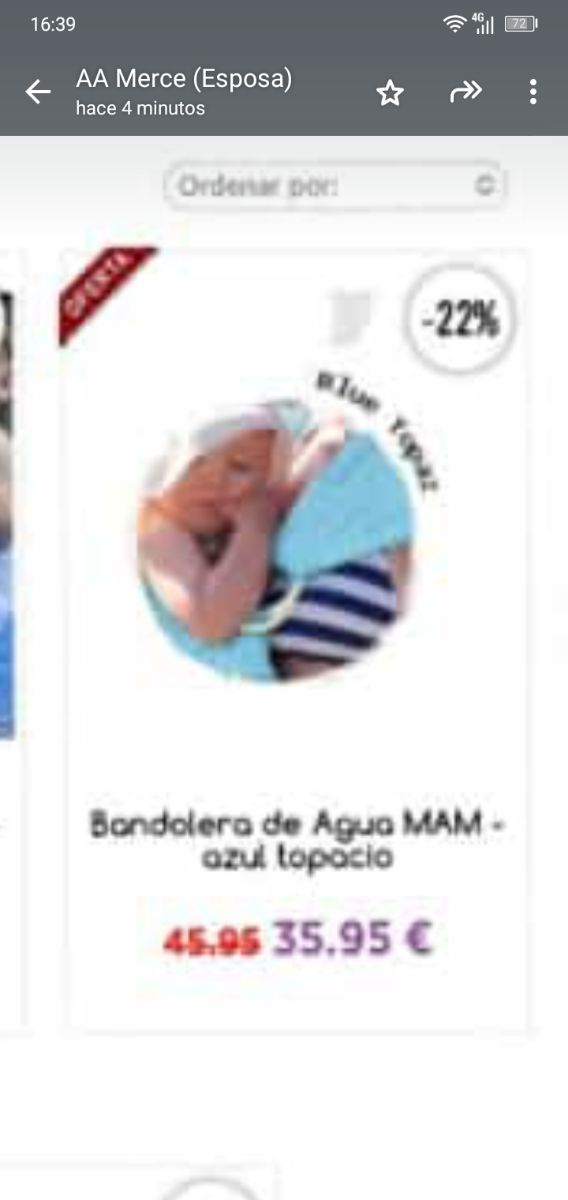 Borsa a tracolla Water