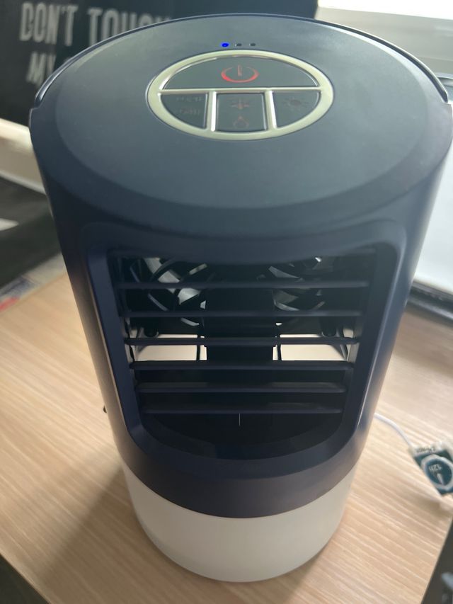 Ventilador mesa con agua