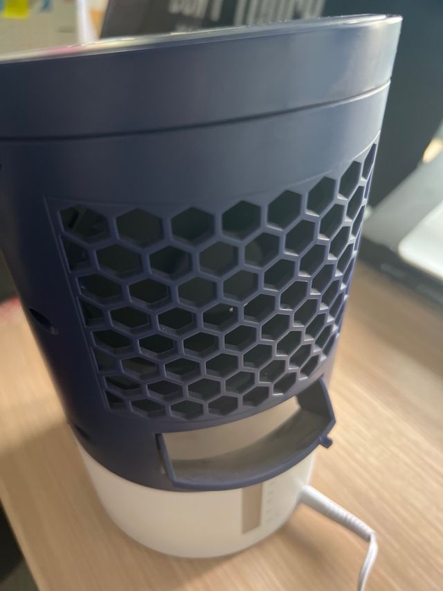 Ventilador mesa con agua