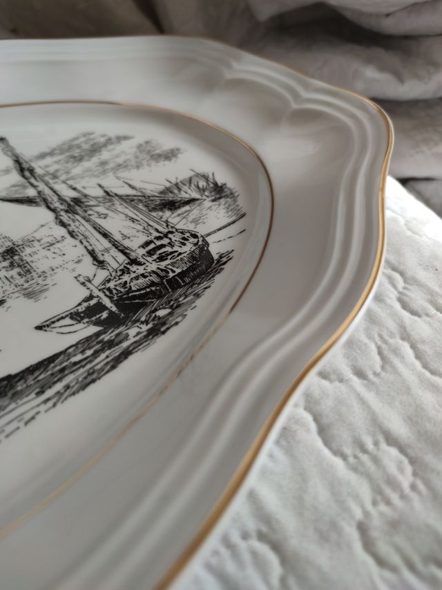 Bandejas bidasoa oro 24 kilates