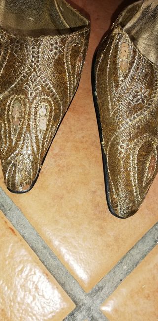 Zapato tacon fiesta