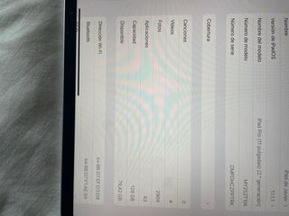 Ipad pro 11 pulgadas 4 generacion+apple pencil