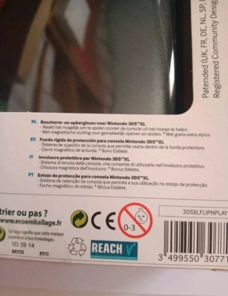 OFERTÓN. Funda 3DS XL+lápiz táctil "Azul o Negra"