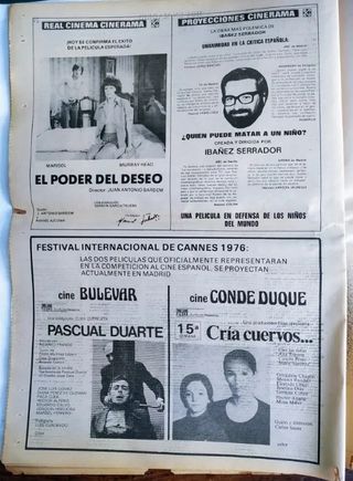 PRIMER NÚMERO DEL DIARIO EL PAÍS - 4 MAYO 1976
