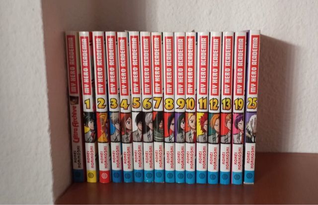 Mangas My giro academia