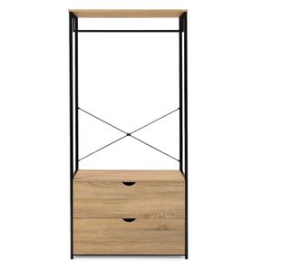 ARMARIO VESTIDOR INDUSTRIAL 2 CAJONES