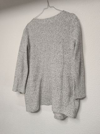 Chaqueta tipo abrigo de punto de Zara