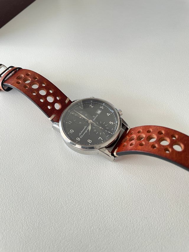 Reloj Kronos Pilot Automatic Chronograph Black