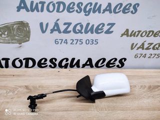 Espejo retrovisor izquierdo VW.Polo 1995 Blanco