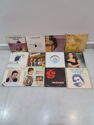 Discos de vinilo de 7 pulgadas