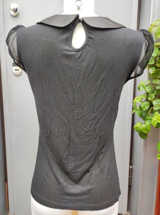 Blusa cuello bebé Blanco