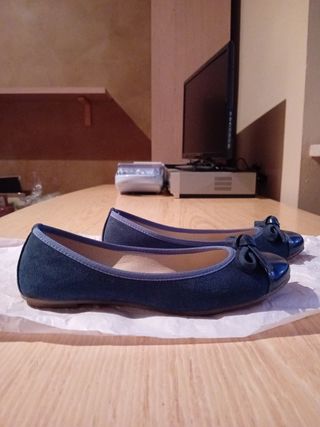 Ballerine blu