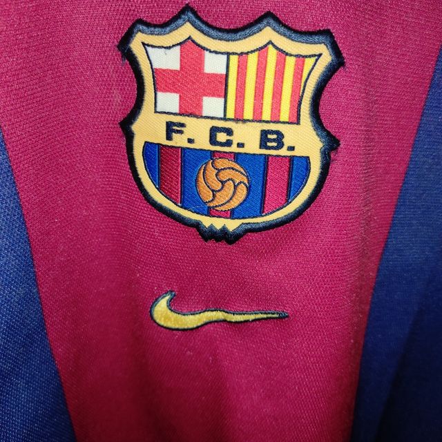 🔵🔴Camiseta FCB retro 1998/99 XL🔴🔵