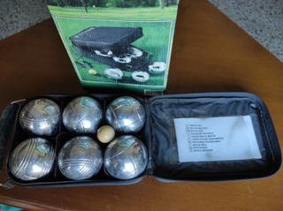Gioco delle bocce in astuccio